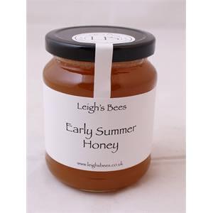 Leigh's Bees Early Summer Honey 350g